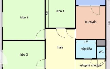 PRIPRAVUJEME – Štýlový 3-iz byt po luxusnej rekonštrukcii