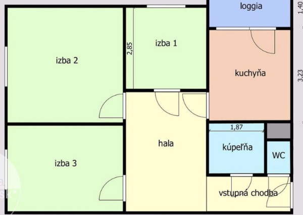 PRIPRAVUJEME – Štýlový 3-iz byt po luxusnej rekonštrukcii